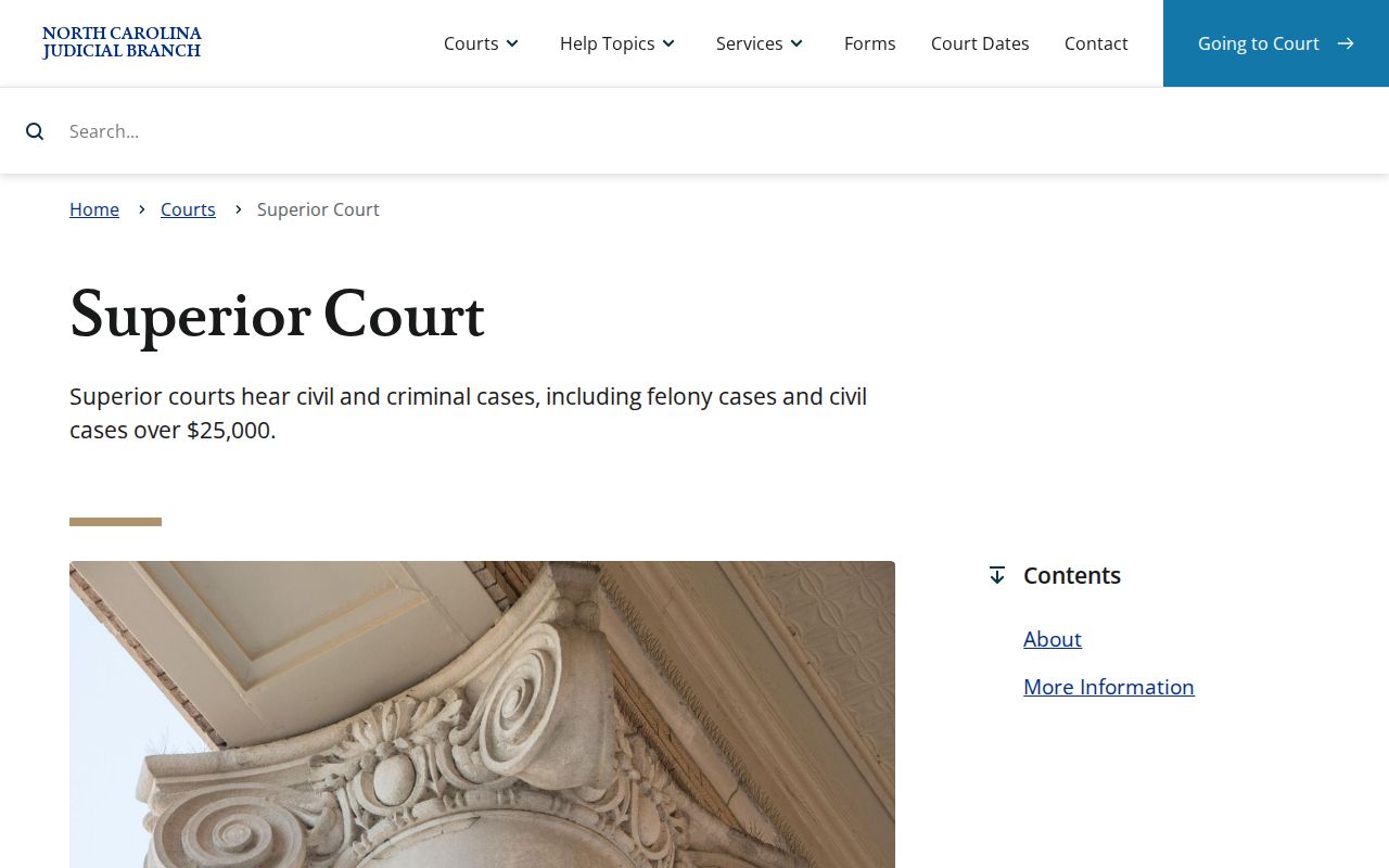 Halifax County civil docket Superior Court information