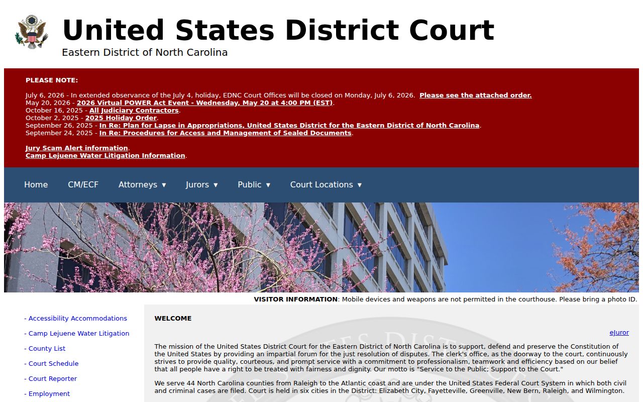 Halifax County civil docket federal court comparison