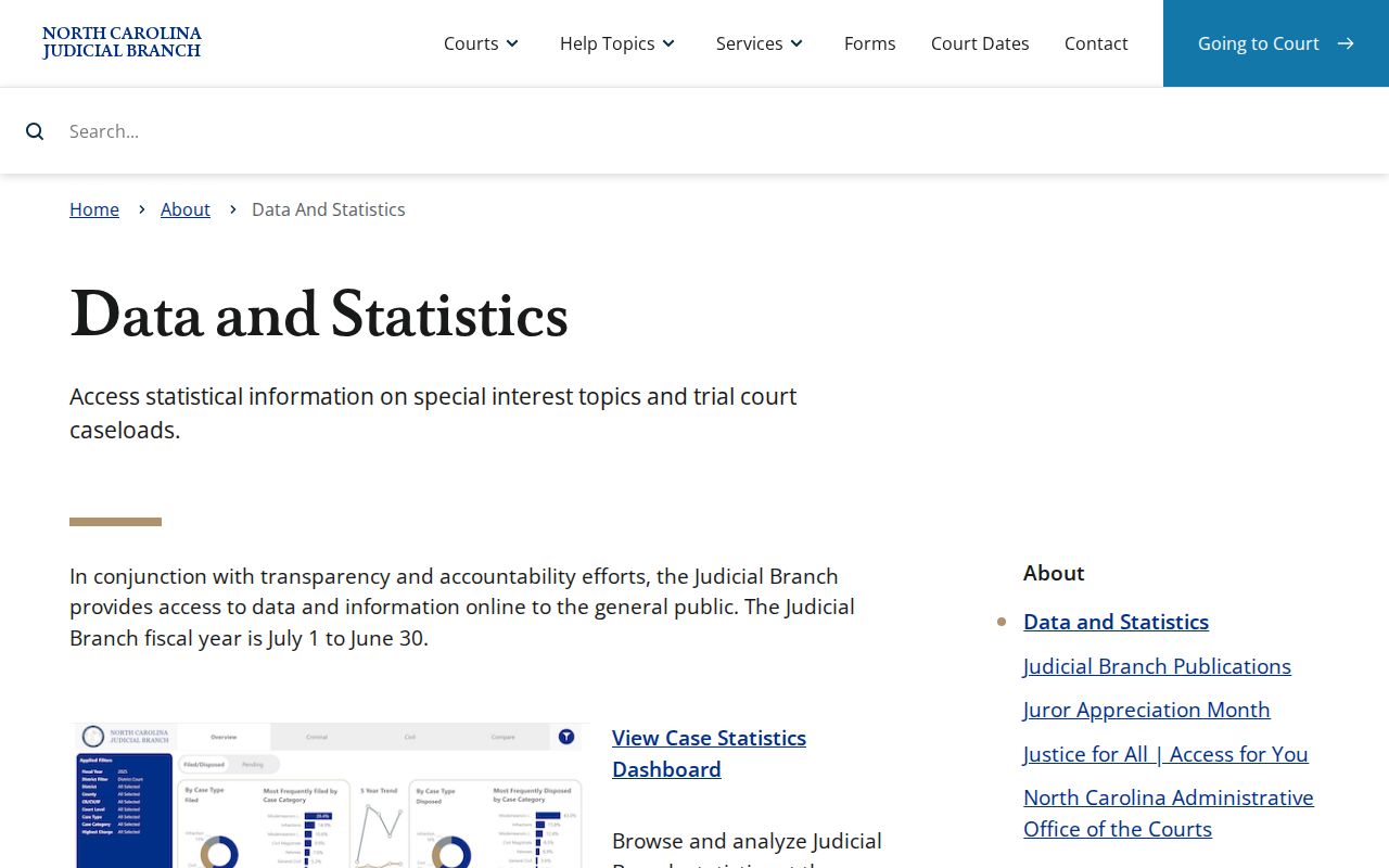 Halifax County court docket public data portal