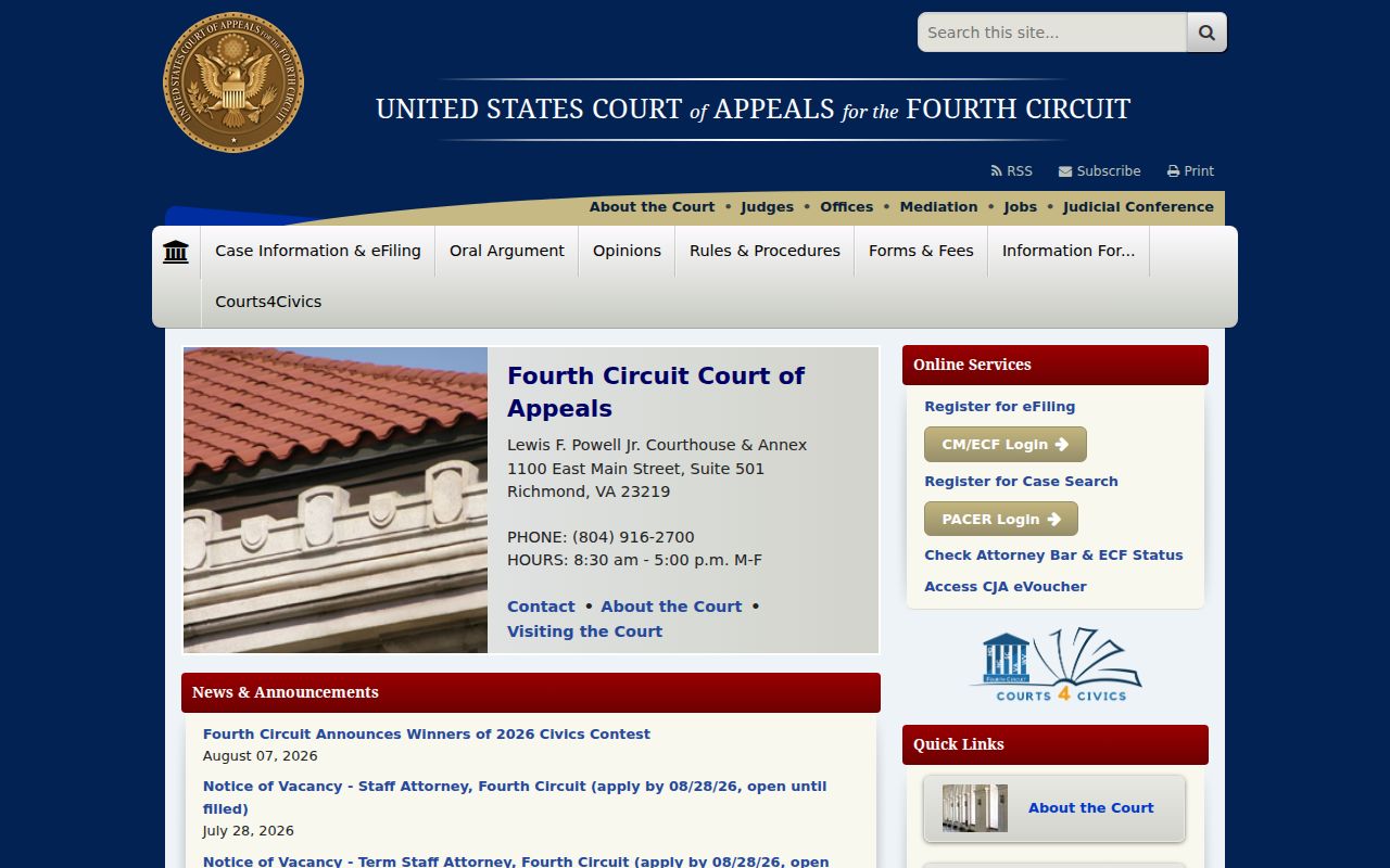 Federal court resource distinguishing federal records from Halifax County traffic court records