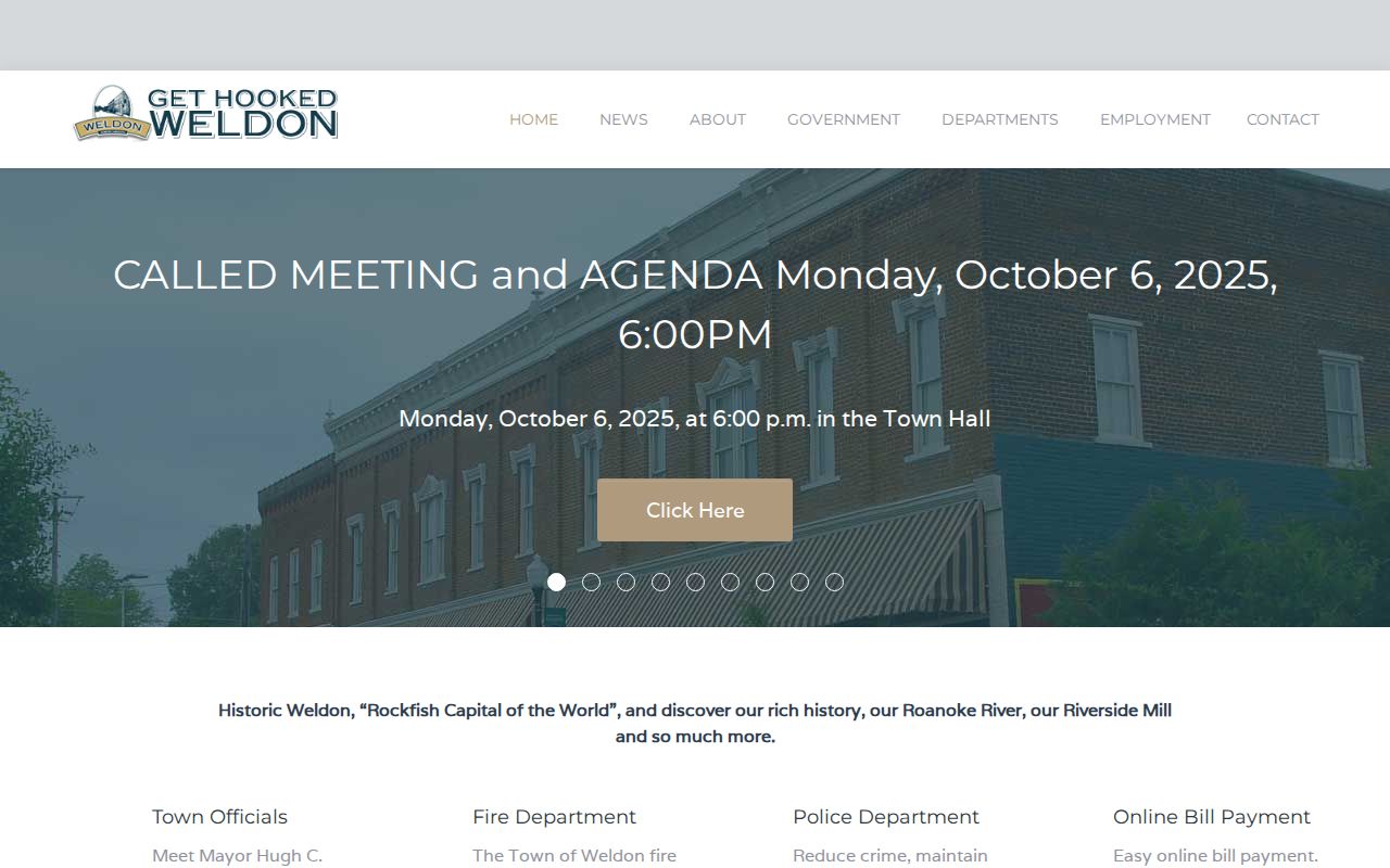 Weldon Halifax County court docket search police contact source